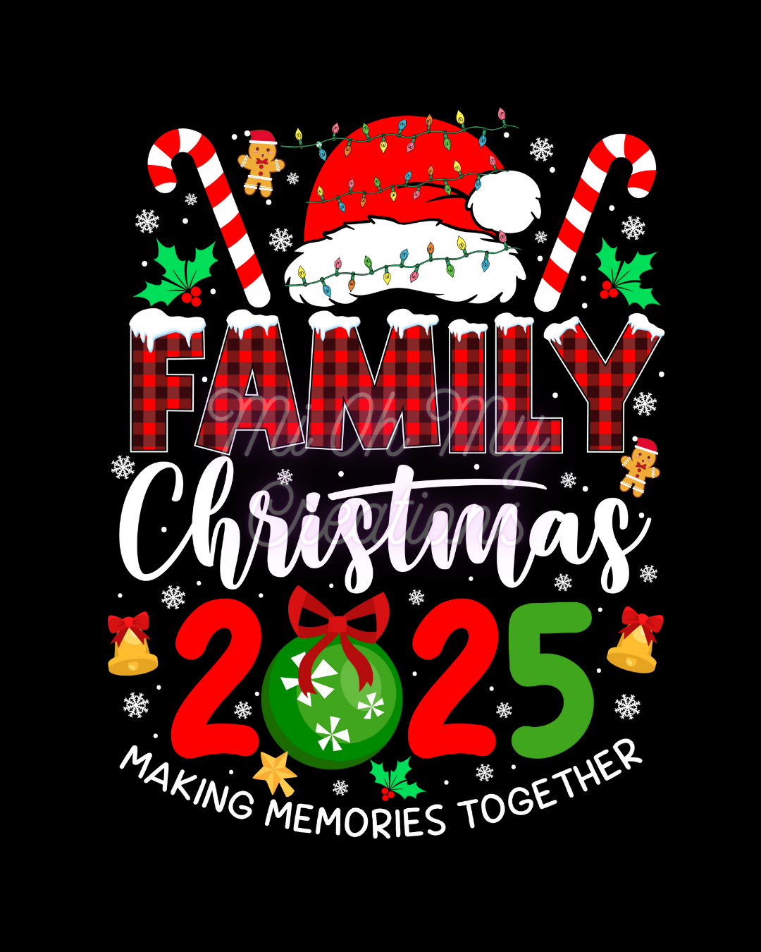 Christmas 2025 Matching Shirts- Making Memories- Plaid