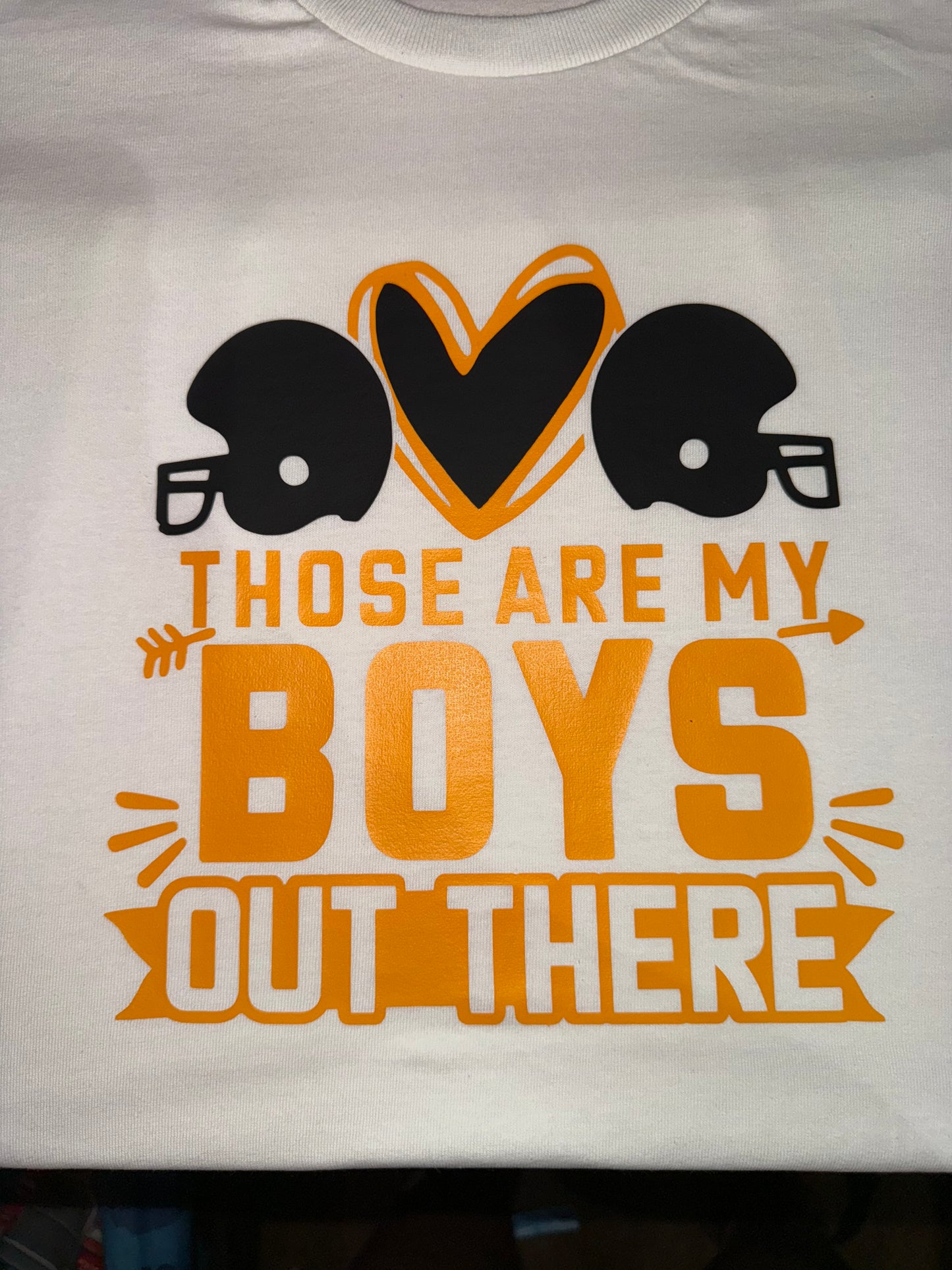 Those Are My Boys Football Shirt