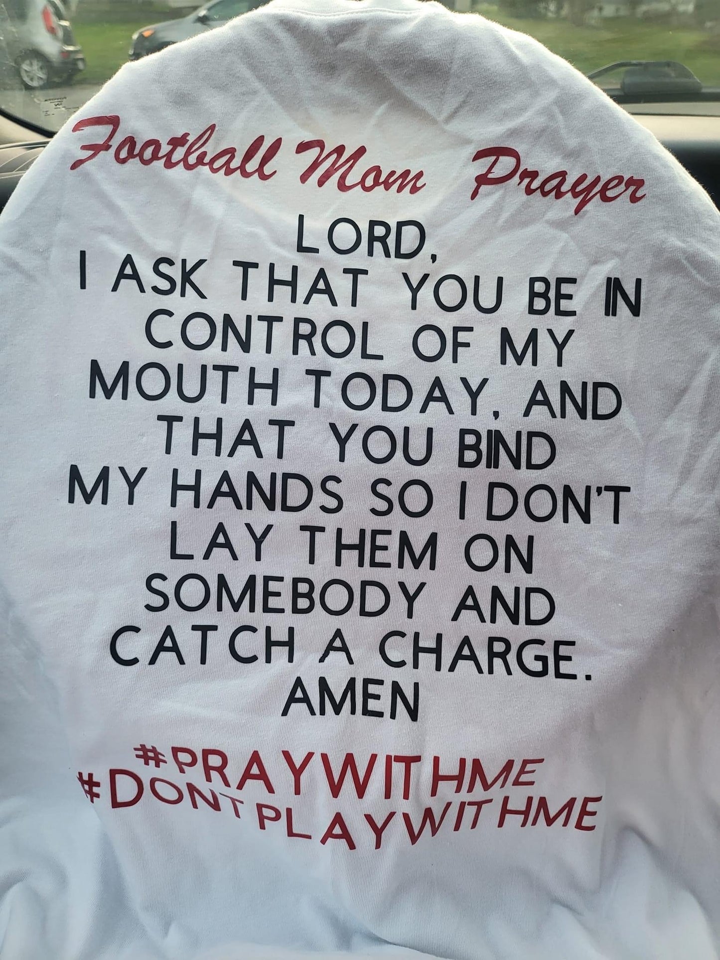 Football Mom Prayer