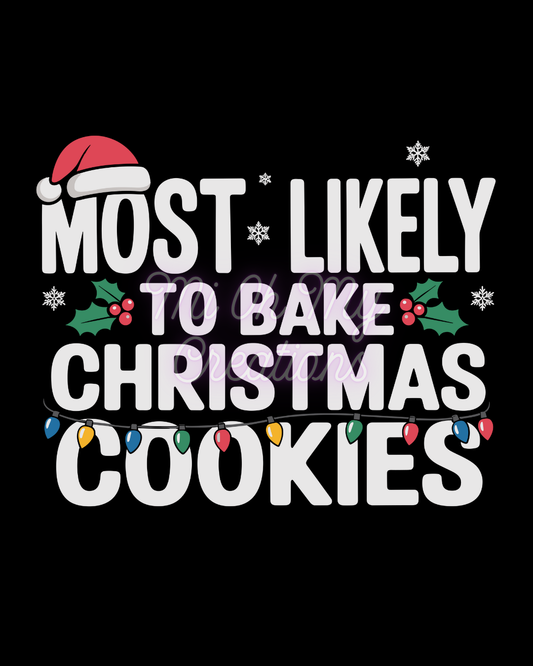 Most Likely to Bake Christmas Cookies