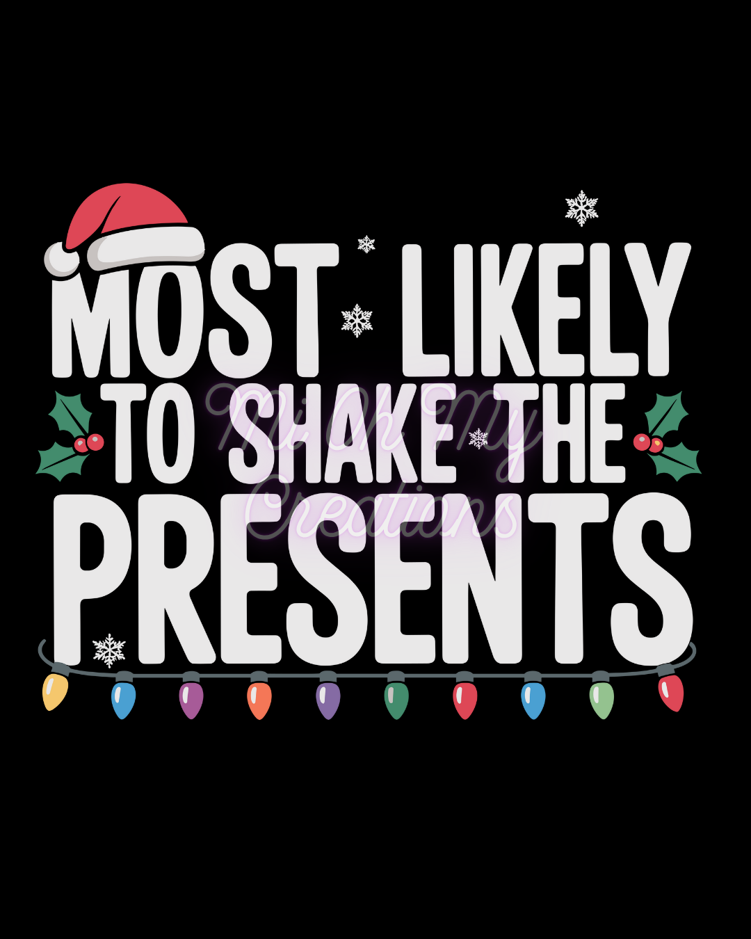 Most Likely to Shake the Presents