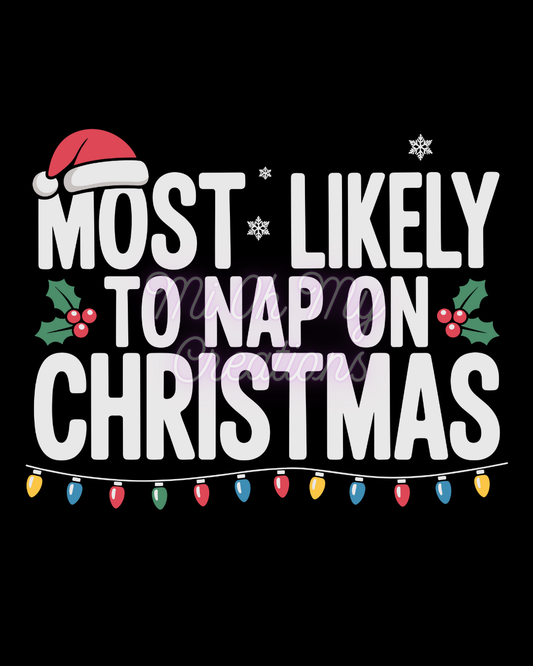 Most Likely to Nap on Christmas
